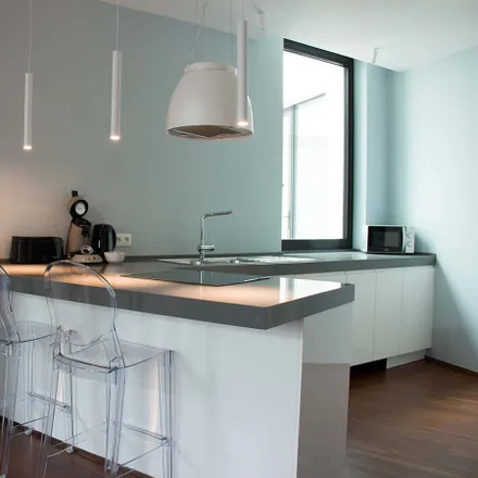 Rent this 1 bed apartment on Okkernootsteeg 1 in 9000 Ghent, Belgium