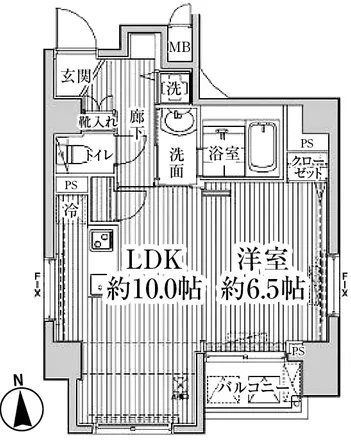 Image 2 - unnamed road, Higashi-Nakano 2-chome, Nakano, 164-0003, Japan - Apartment for rent