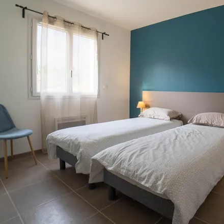 Rent this 6 bed house on Vesseaux in Route du Peyrou, 07200 Vesseaux
