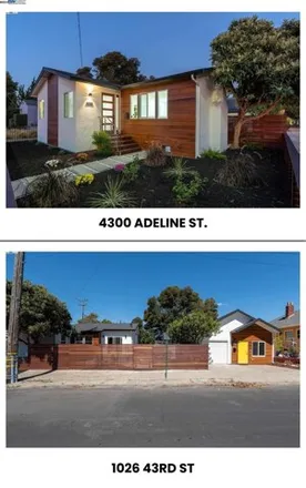 Buy this 4 bed house on 4300 Adeline Street in Emeryville, CA 94608