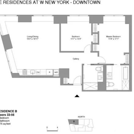 Image 5 - The Washington New York City, 8 Albany Street, New York, NY 10006, USA - Condo for sale