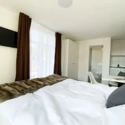 Rent this 1 bed apartment on Austrasse 7 in 8045 Zurich, Switzerland