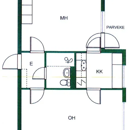 Rent this 2 bed apartment on Vaskenvalajankatu in 06150 Porvoo, Finland