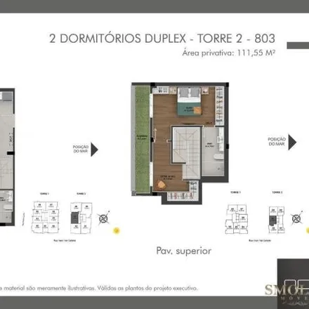 Buy this 2 bed apartment on Rua Araci Vaz Callado in Coloninha, Florianópolis - SC