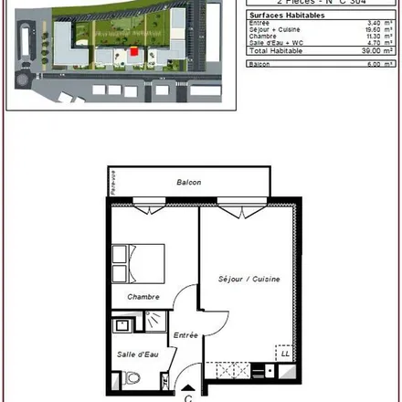 Rent this 3 bed apartment on 19 Rue de la Foret in 77000 La Rochette, France