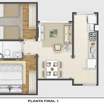 Buy this 2 bed apartment on Rua Bagre in Jardim Nova Itapevi, Itapevi - SP