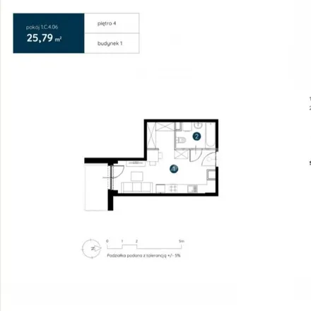 Buy this 1 bed apartment on unnamed road in 50-124 Wrocław, Poland