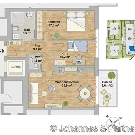 Rent this 3 bed apartment on Die Hafenmeister in Leipziger Straße 25, 01097 Dresden