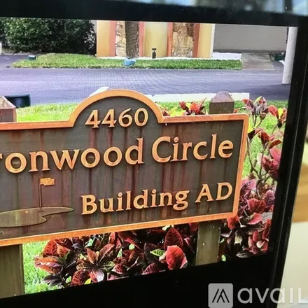 Rent this 1 bed condo on 4460 Ironwood Circle