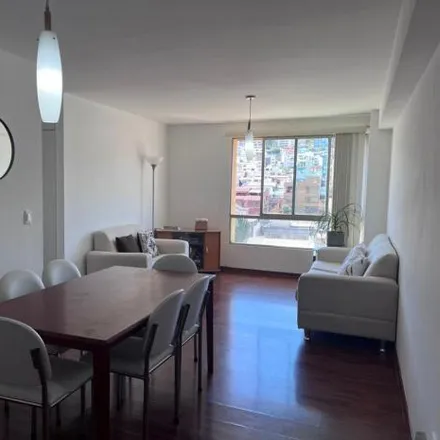 Rent this 2 bed apartment on Avenida 6 de Diciembre in 170505, Quito