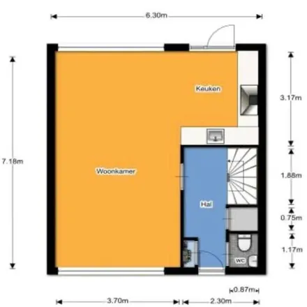 Rent this 5 bed apartment on Cattenbroekerlaan 31 in 3445 EH Woerden, Netherlands