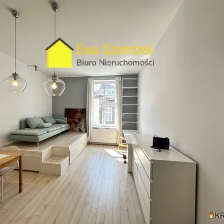 Rent this 1 bed apartment on Romualda Traugutta 12 in 30-549 Krakow, Poland