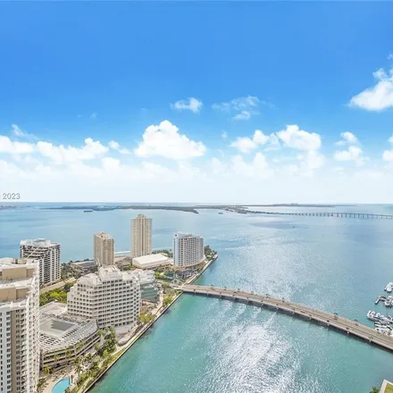 Rent this 3 bed apartment on Icon Brickell North Tower in Southeast 5th Street, Torch of Friendship