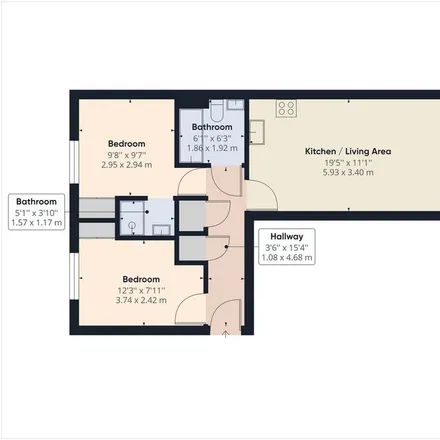 Image 9 - Armthorpe Academy, Elm Place, Edenthorpe, DN3 2DA, United Kingdom - Apartment for rent