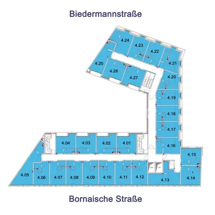 Rent this 1 bed apartment on Bornaische Straße 29 in 04277 Leipzig, Germany