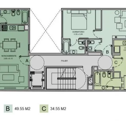 Buy this 1 bed apartment on Blanco Encalada 5538 in Villa Urquiza, 1431 Buenos Aires