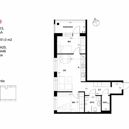 Rent this 3 bed apartment on Haltiantie 12 in 01600 Vantaa, Finland