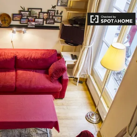 Rent this studio apartment on 14 Impasse Saint-Denis in 75002 Paris, France