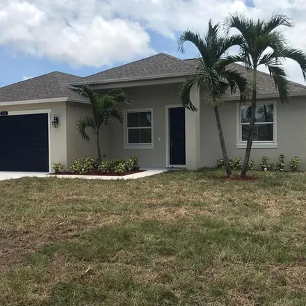 Rent this 3 bed apartment on 765 Southwest Goodrich Street in Port Saint Lucie, FL 34983