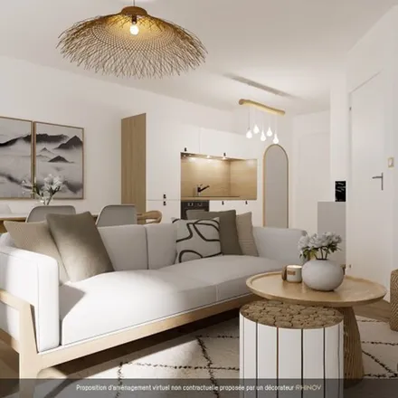 Rent this 2 bed apartment on 16 Rue de Béguine in 37300 Joué-lès-Tours, France