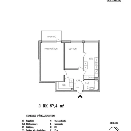 Rent this 2 bed apartment on Norrbågen in 806 31 Gävle, Sweden