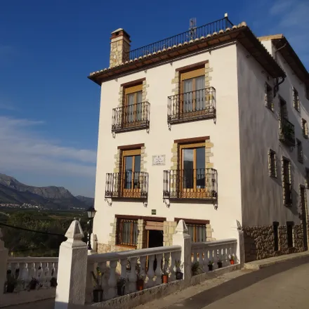 Rent this 3 bed house on carrer de Baix in 03790 Orba, Spain