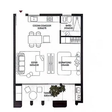 Buy this 1 bed apartment on La Rioja 2497 in Ex-Plaza España, Santa Fe
