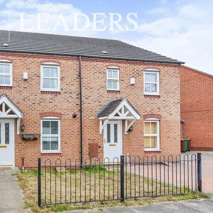 Rent this 3 bed townhouse on 3 Rowans Crescent in Bulwell, NG6 8YH