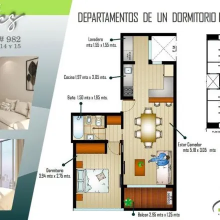 Buy this 1 bed apartment on Calle 42 984 in Partido de La Plata, 1900 La Plata