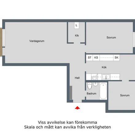 Image 2 - Östermalmsvägen, 612 40 Finspång, Sweden - Apartment for rent