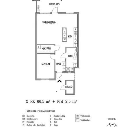 Rent this 2 bed apartment on Parkvägen in 802 61 Gävle, Sweden