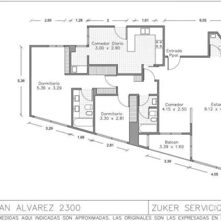 Buy this 2 bed apartment on Julián Álvarez 2308 in Palermo, C1425 DTO Buenos Aires