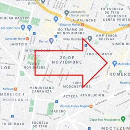 Buy this studio apartment on Calle Esterlinas in Venustiano Carranza, 15510 Mexico City