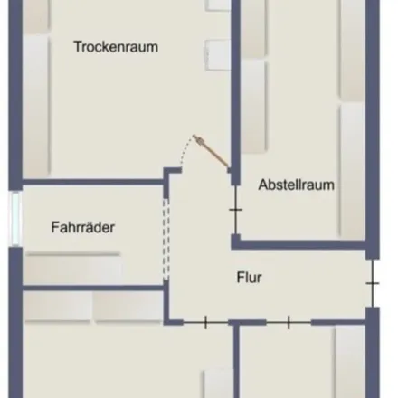 Rent this 1 bed apartment on Fußballplatz Tura 76 in Niedersachsendamm, 26133 Oldenburg