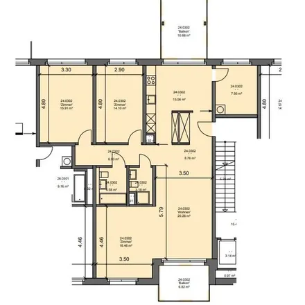 Image 3 - Binzallee 24, 8055 Zurich, Switzerland - Apartment for rent