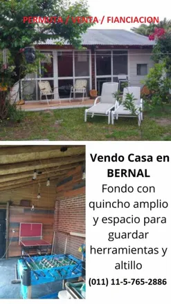 Buy this 3 bed house on Liniers 580 in Bernal Este, B1878 FDC Bernal