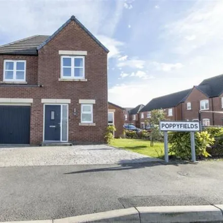 Buy this 4 bed house on Poppyfields in Clowne, S43 4FT