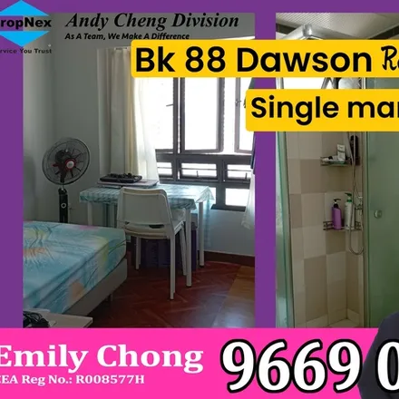 Rent this 1 bed room on Skyville@Dawson in Dawson, 88 Dawson Road