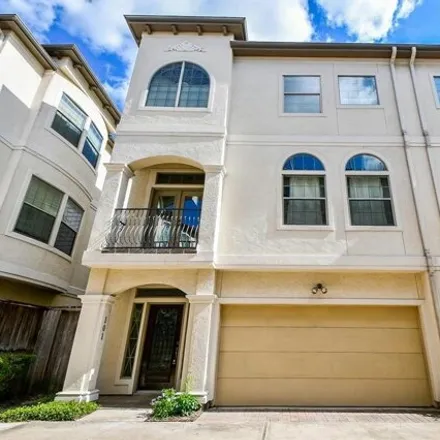 Rent this 3 bed townhouse on 105 Tuam Street in Houston, TX 77006
