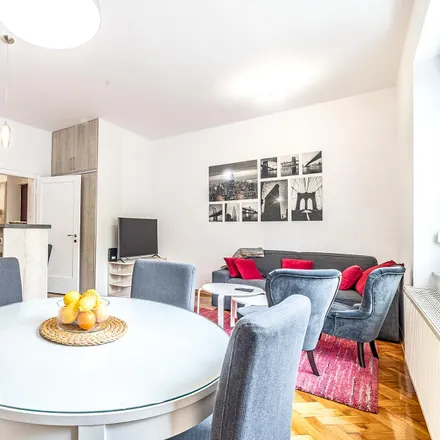 Rent this 1 bed apartment on Square of the Victims of Fascism in 10113 City of Zagreb, Croatia