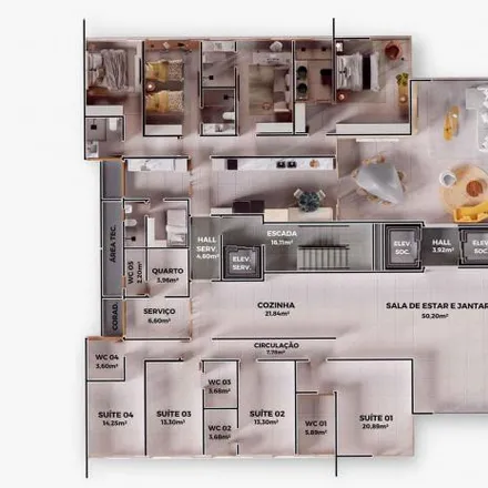 Buy this 4 bed apartment on Avenida General Luiz de França Albuquerque in Guaxuma, Maceió - AL