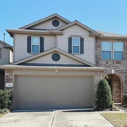 Rent this 3 bed house on 6769 Fountain Mesa Lane in Harris County, TX 77084
