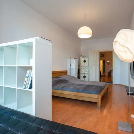 Rent this 1 bed apartment on Krippe Sonnenkäfer in Eldenaer Straße 36, 10247 Berlin