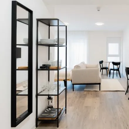 Rent this 1 bed room on Panorama Residenz in Ostparkstraße 45, 60385 Frankfurt