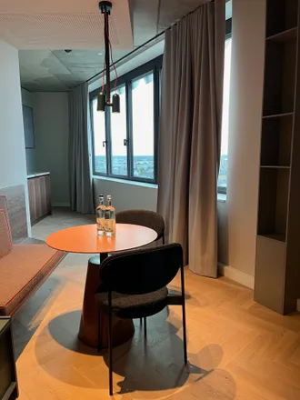 Rent this 1 bed apartment on Heerdter Lohweg in 40549 Dusseldorf, Germany