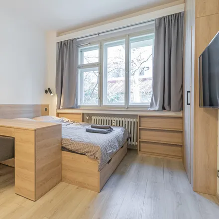 Rent this 1 bed apartment on Stroupežnického 2327/28 in 150 00 Prague, Czechia
