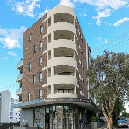 Rent this 1 bed apartment on 94-96 Railway Terrace in Merrylands NSW 2160, Australia