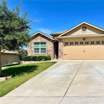 Rent this 3 bed house on 115 Leona River Trl in Hutto, Texas