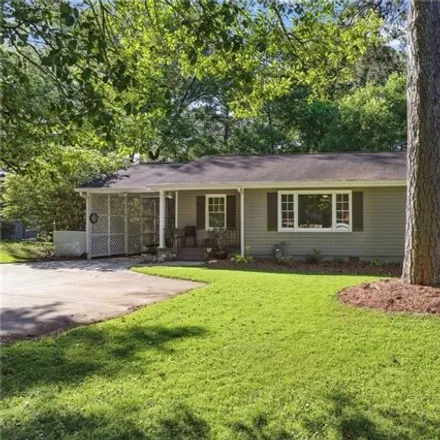 Rent this 3 bed house on 2871 Briarcliff Road Northeast in North Druid Hills, DeKalb County