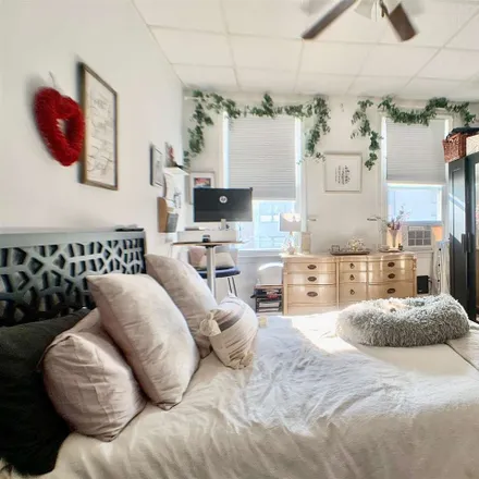 Rent this 1 bed apartment on Midtown Garage in Clinton Street, Hoboken